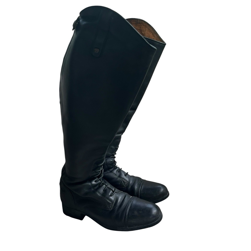 Ariat Heritage Contour II Women's Tall Field Zip Boots Black Wide Calf, Size 8B